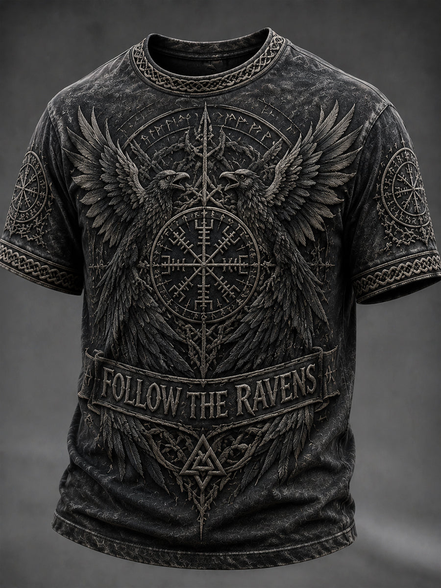 Viikinki “Kyllä RAVENS” Casual T-Papa