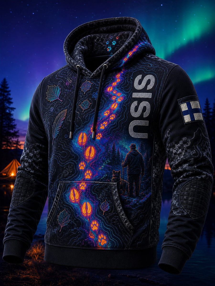 Retro Suomen taide Print