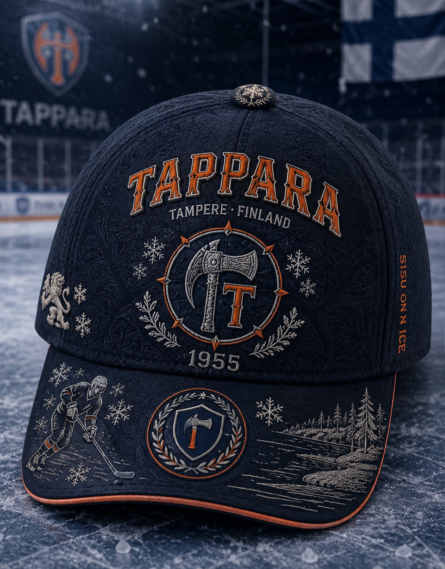 Unisex Suomi Jääkiekko Tappara Pesäpallolippis