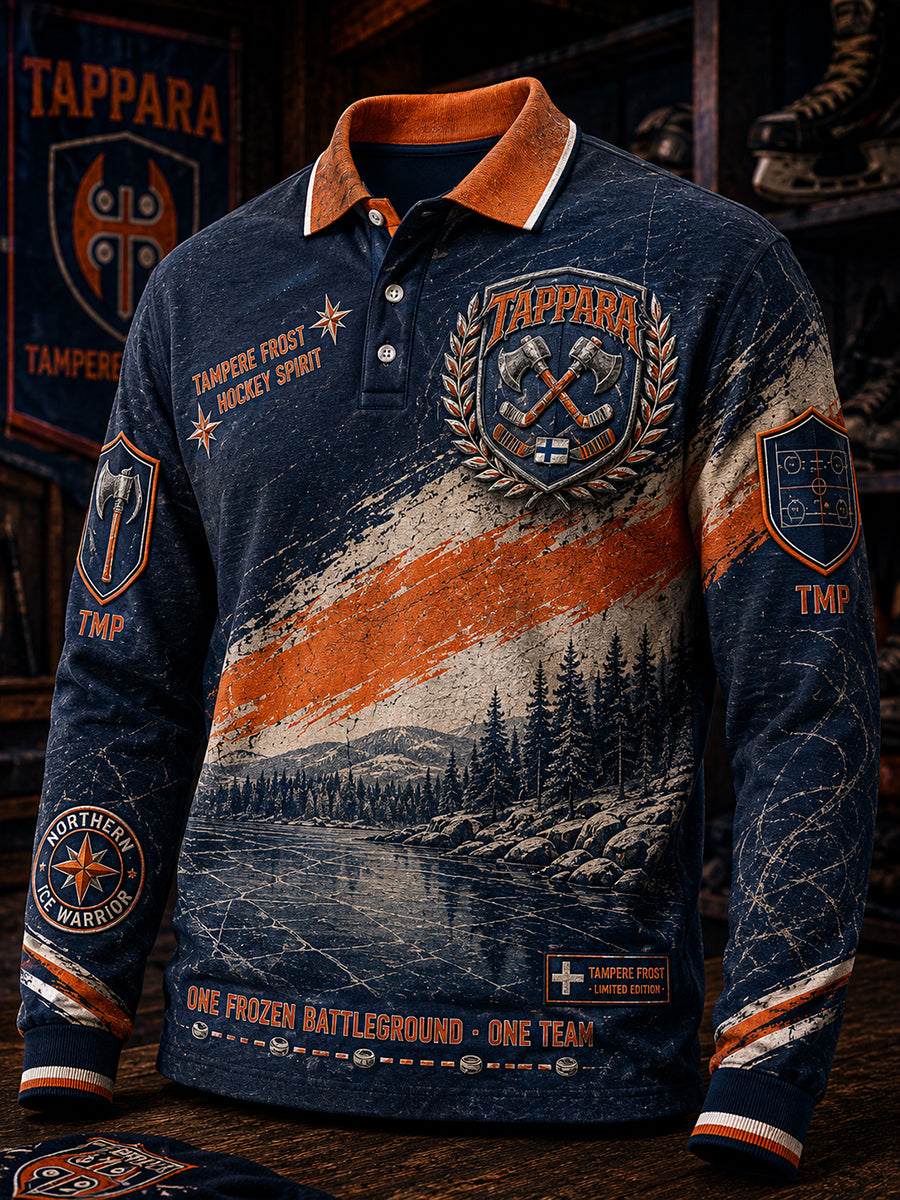 Miesten jääkiekko Tappara Pitkähiha Polo-paita