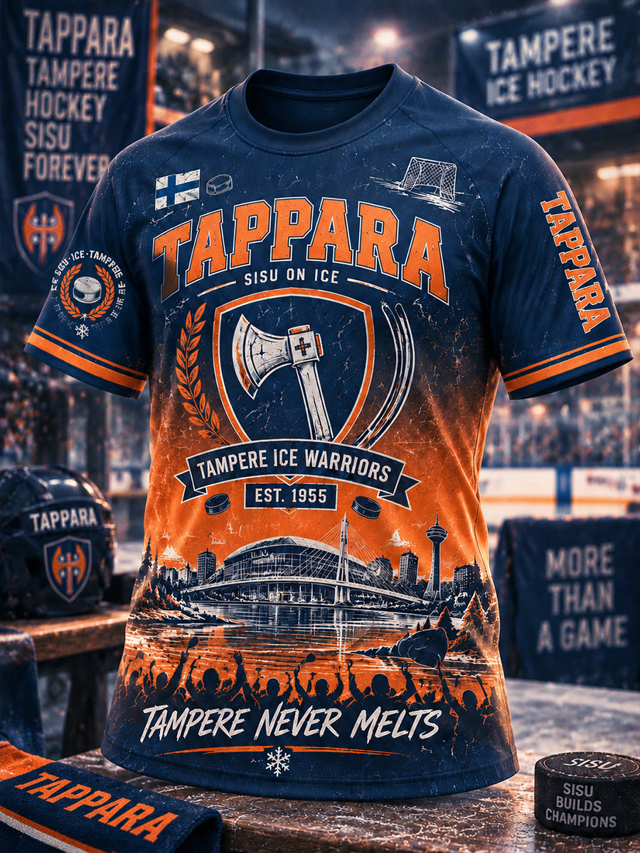 Miesten Suomen jääkiekko Tappara -lyhythihainen t-paita