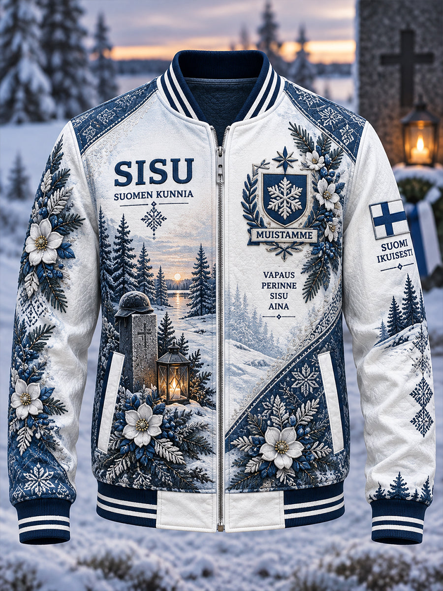 Miesten veteraani Sisu-muistografiikkatakki