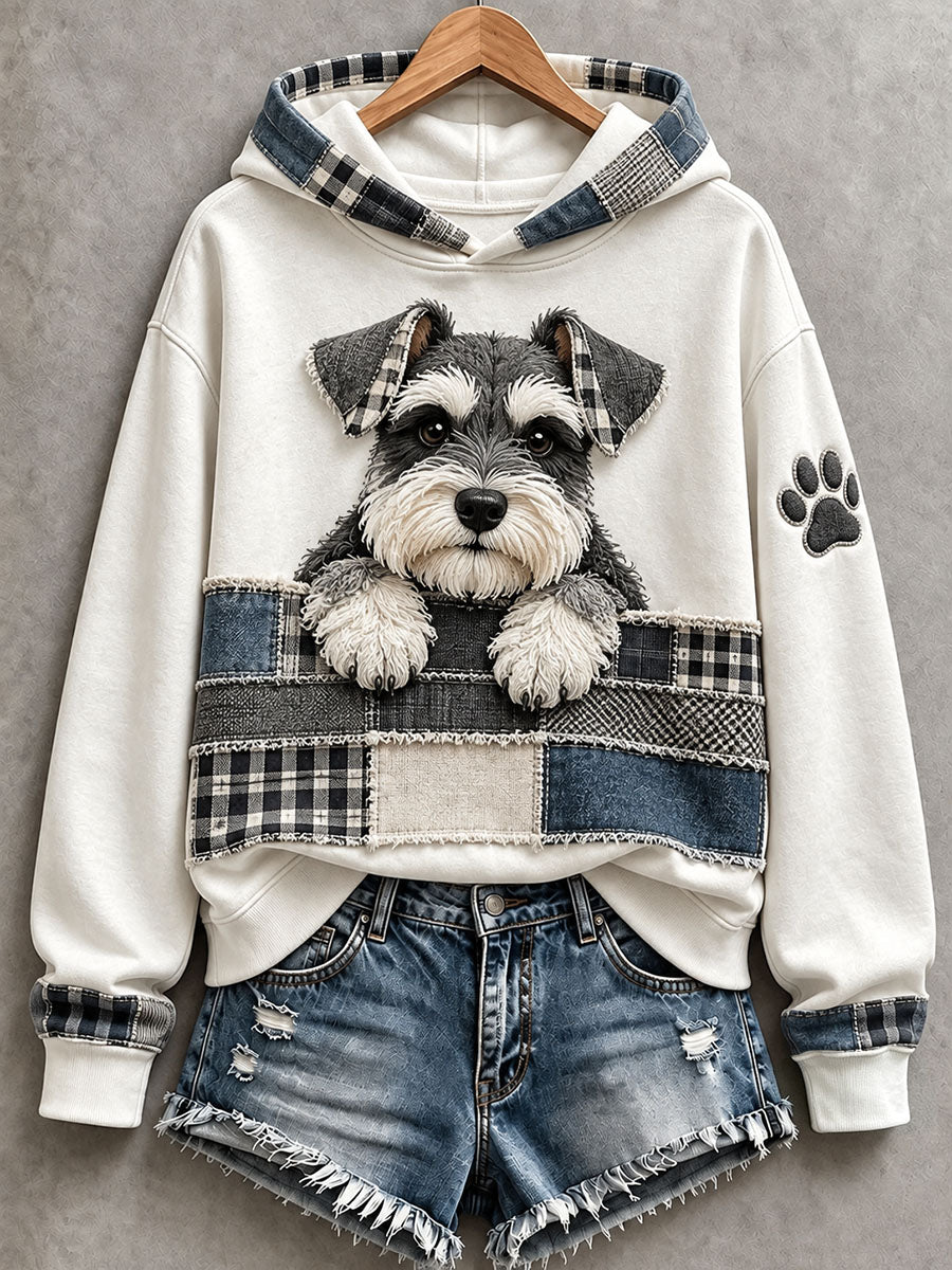 Naisten ihana Schnauzer huppari