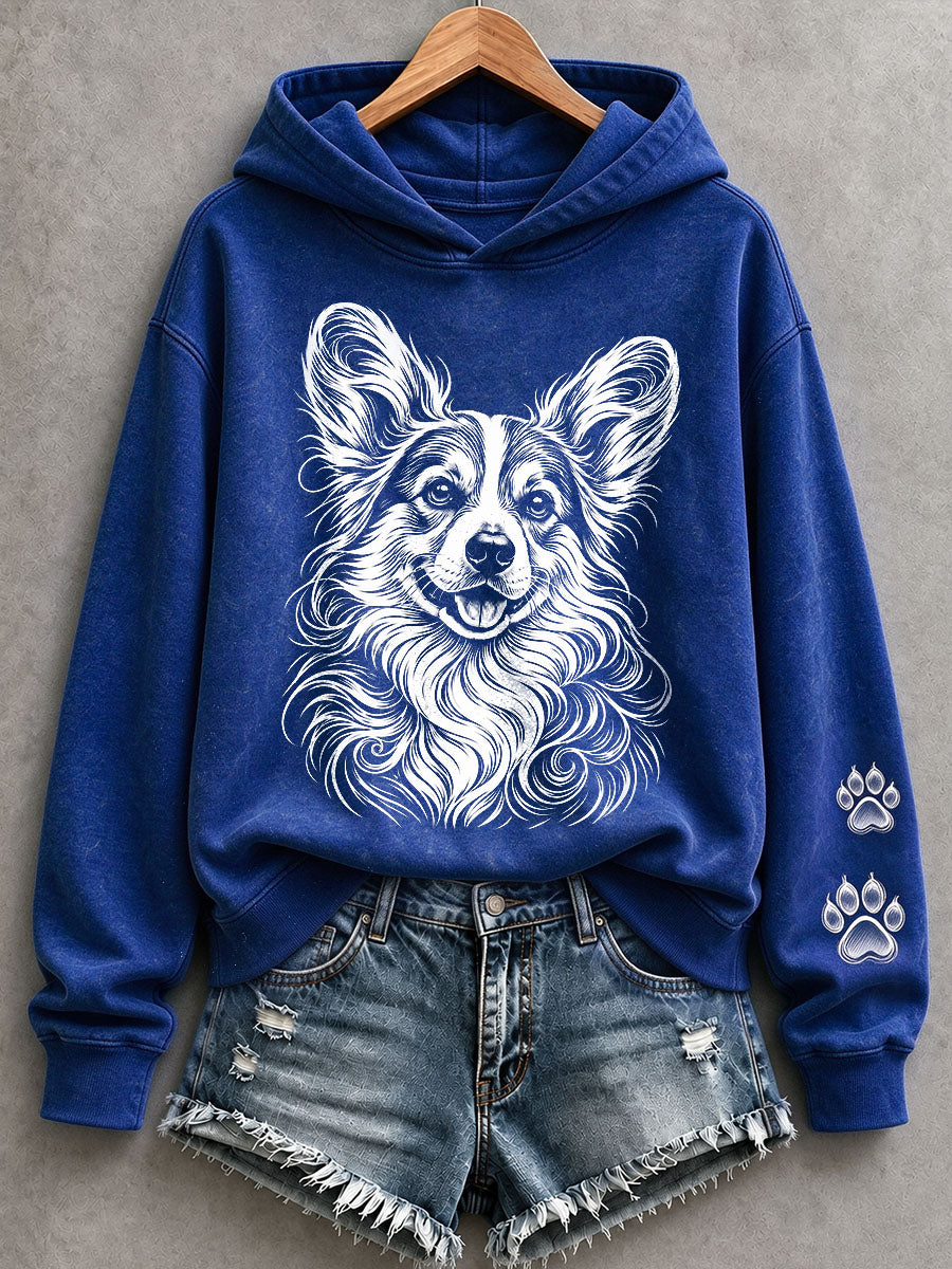 Naisten Corgi Hoodie.