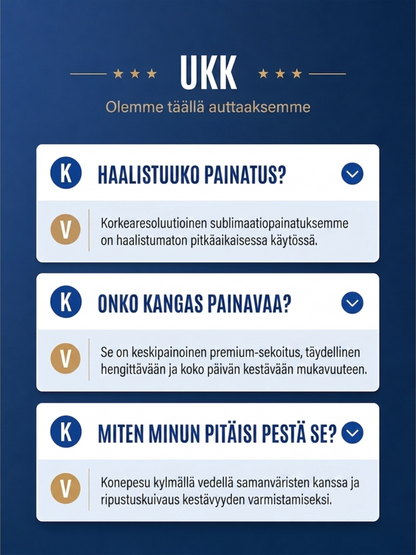 Miesten Sisu-kulttuurielementtejä esittelevä taidepainatus T-paita (Suomalainen veteraani)