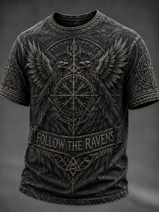 Viikinki “Kyllä RAVENS” Casual T-Papa