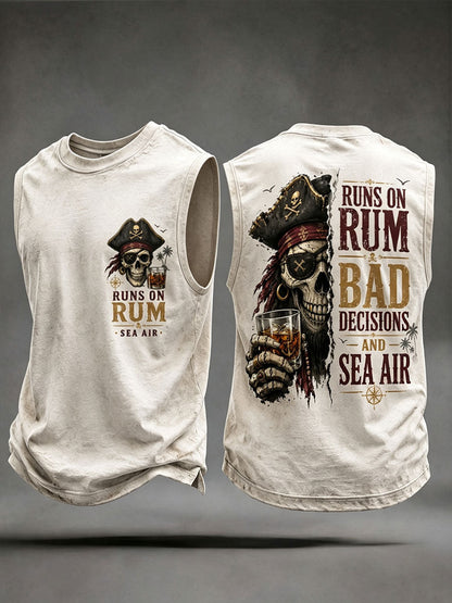 Miesten 'jooksee rommia, huonoja päätöksiä, ja meri-ilma-liivit