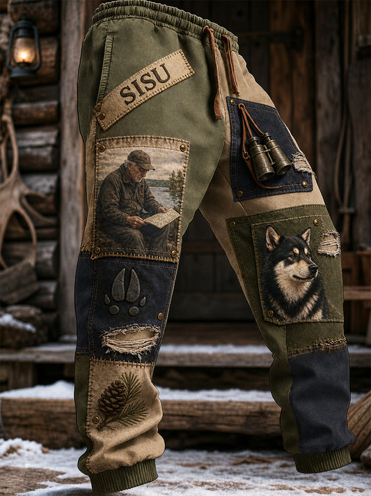 Retro Suomen taide Print