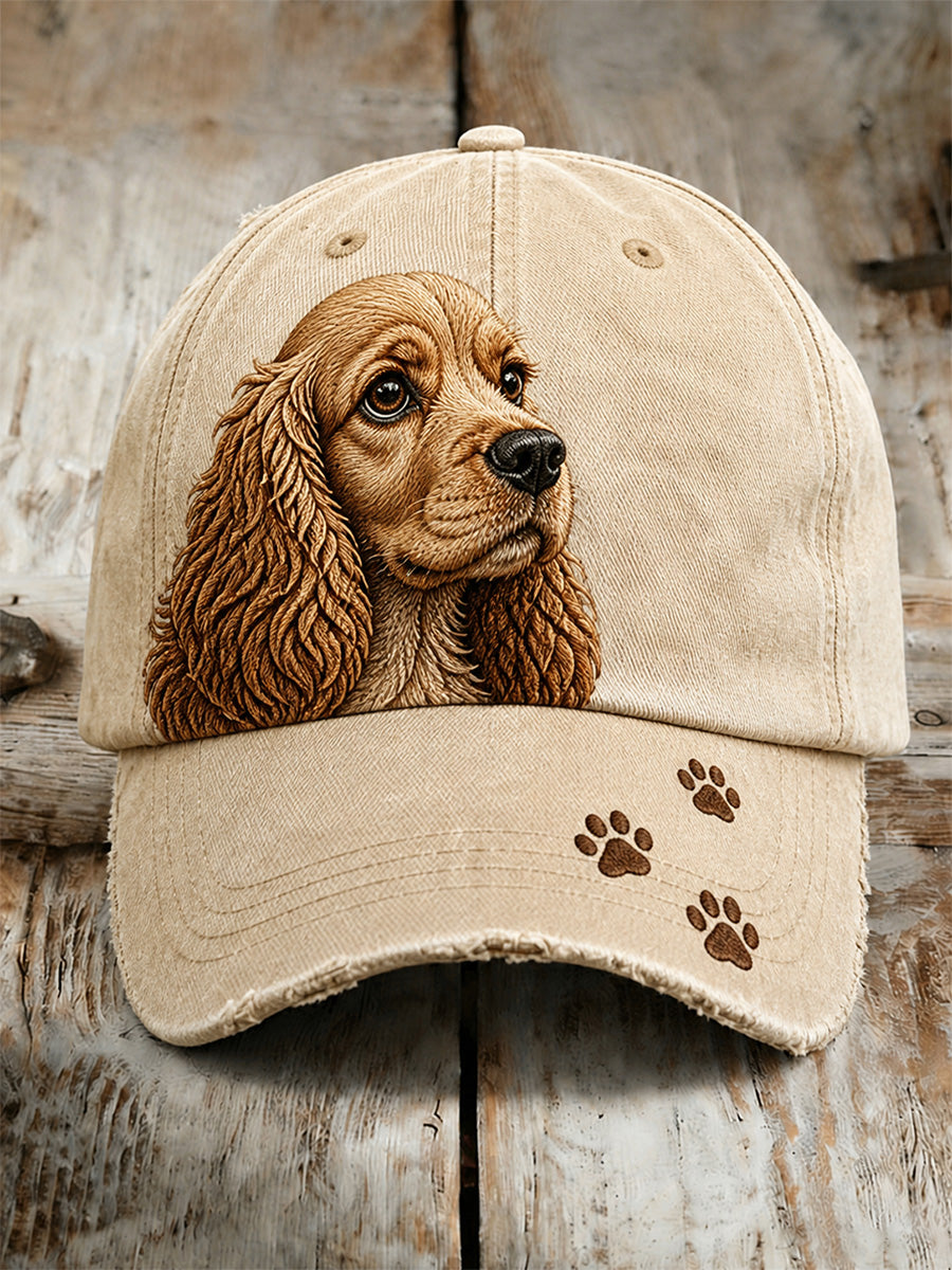 Unisex Casual Hat Vintage Animal Art Print
