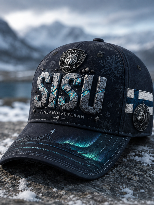 Suomalainen veteraani Sisu unisex-pipo