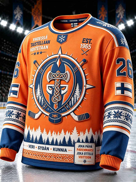 Miesten jääkiekko 1955 muistomerkkipaino Sweatshirt
