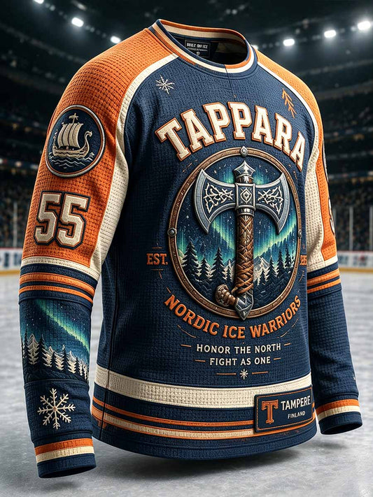 Miesten CMen Tappara Perinteinen Hockey Muistokuvio Tulosta Sweatshirt