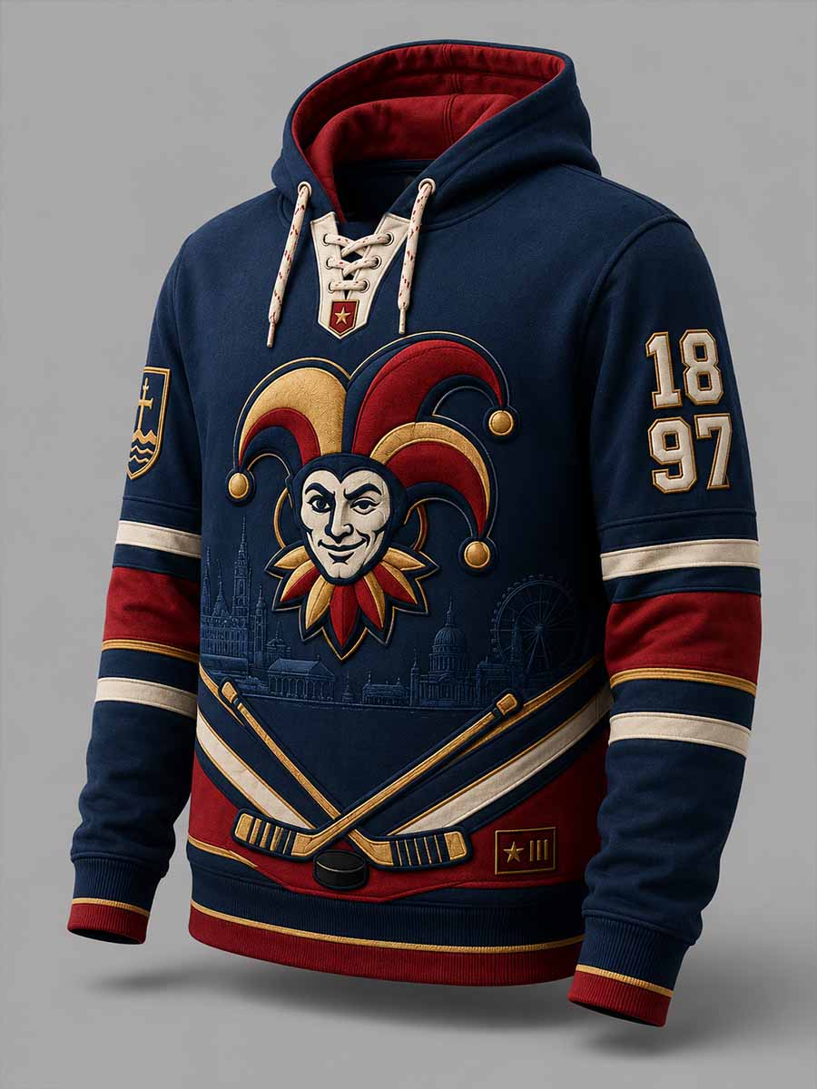 Miesten Jokerit Helsinki Jääkiekko muistomerkki Print