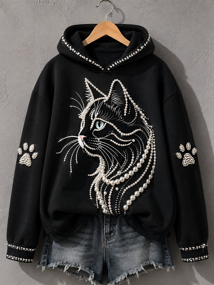 Naisten Cat Print Cat Lovers