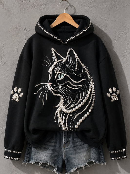 Naisten Cat Print Cat Lovers