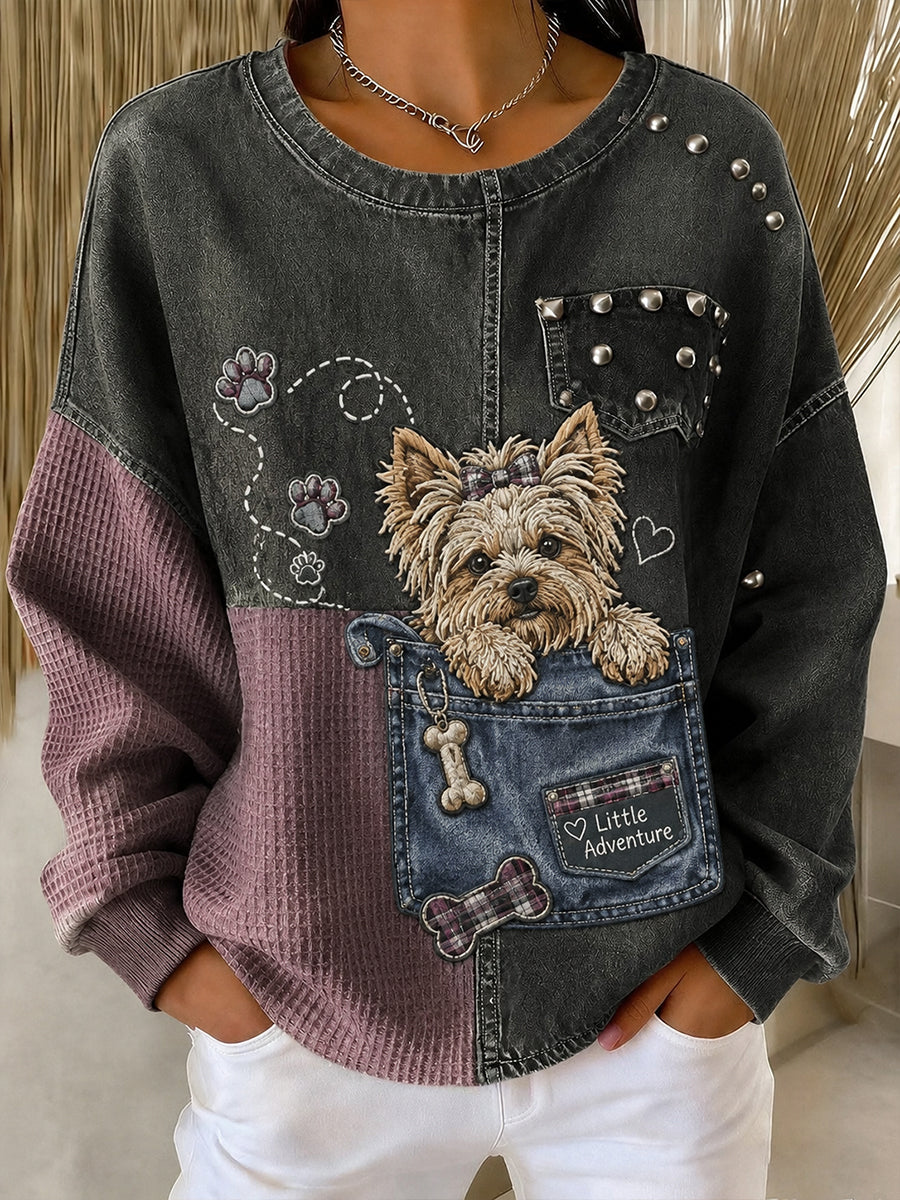 Naisten hauska eläimet Sweatshirt
