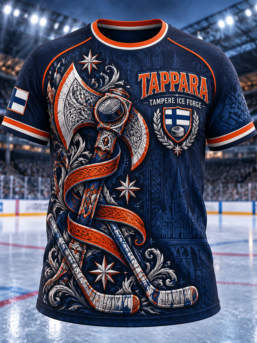 Miesten Suomen jääkiekko Tappara -lyhythihainen t-paita