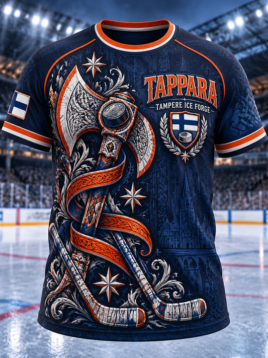 Miesten Suomen jääkiekko Tappara -lyhythihainen t-paita