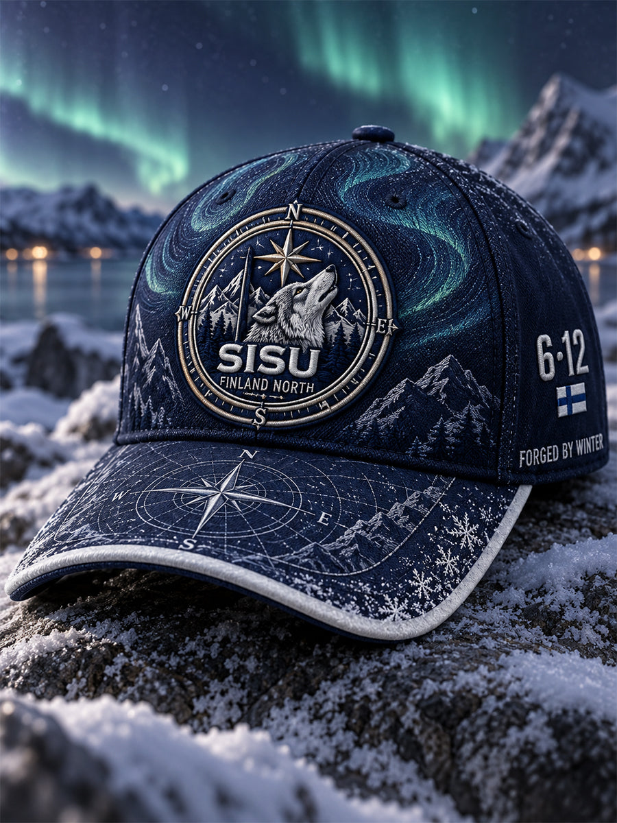 Unisex Suomen veteraani Sisu Painettu hatu
