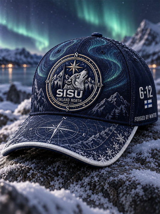 Unisex Suomen veteraani Sisu Painettu hatu