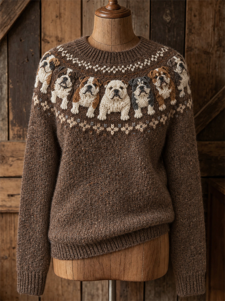 Naisten Vintage Bulldogs