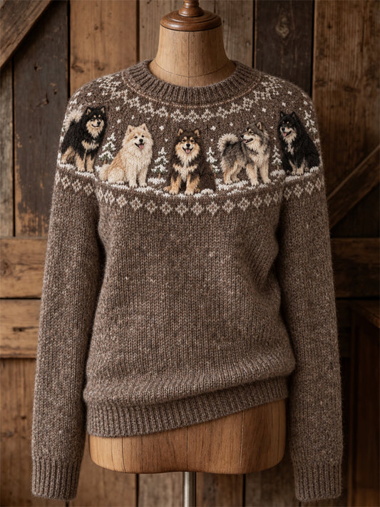 Naisten Vintage Suomen Lapphund Dogs