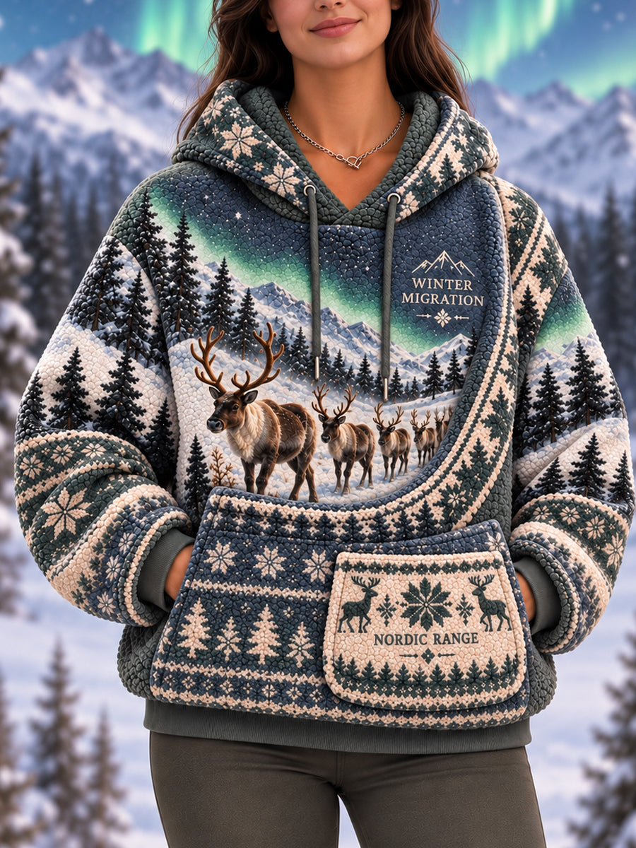 Naisten talvieläimet Sweatshirt