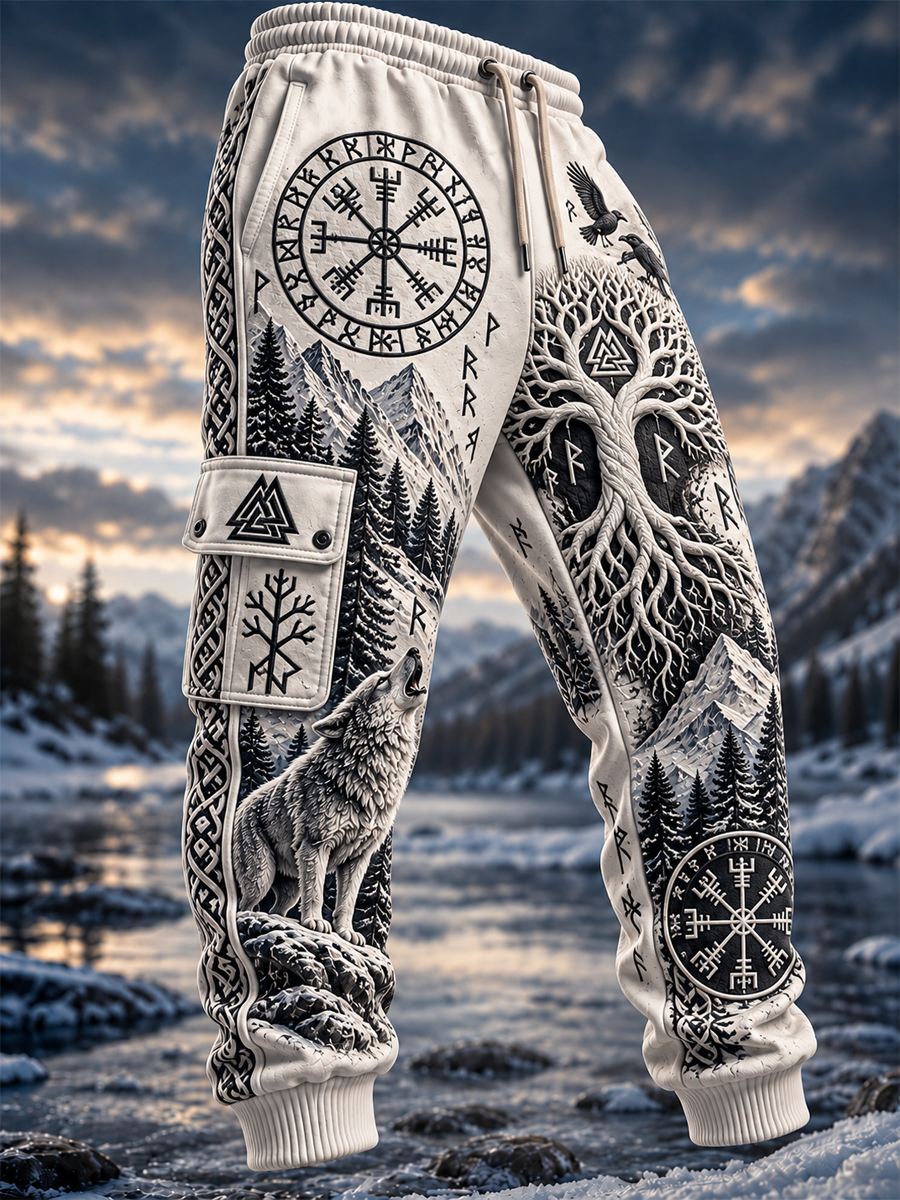 Miesten Viking Sattumaa Sweathousut housut