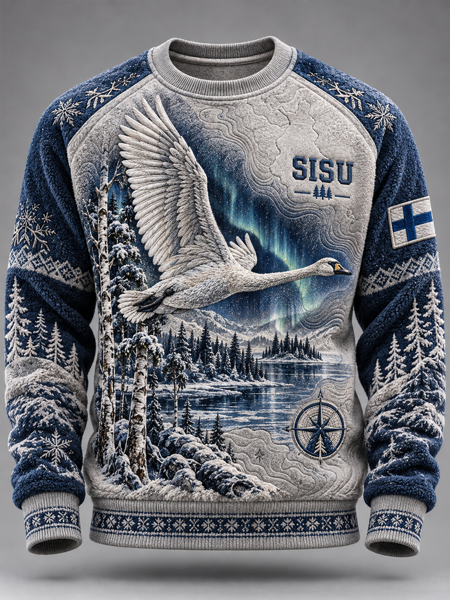 Miesten Sisu-kulttuurin flanellipaita