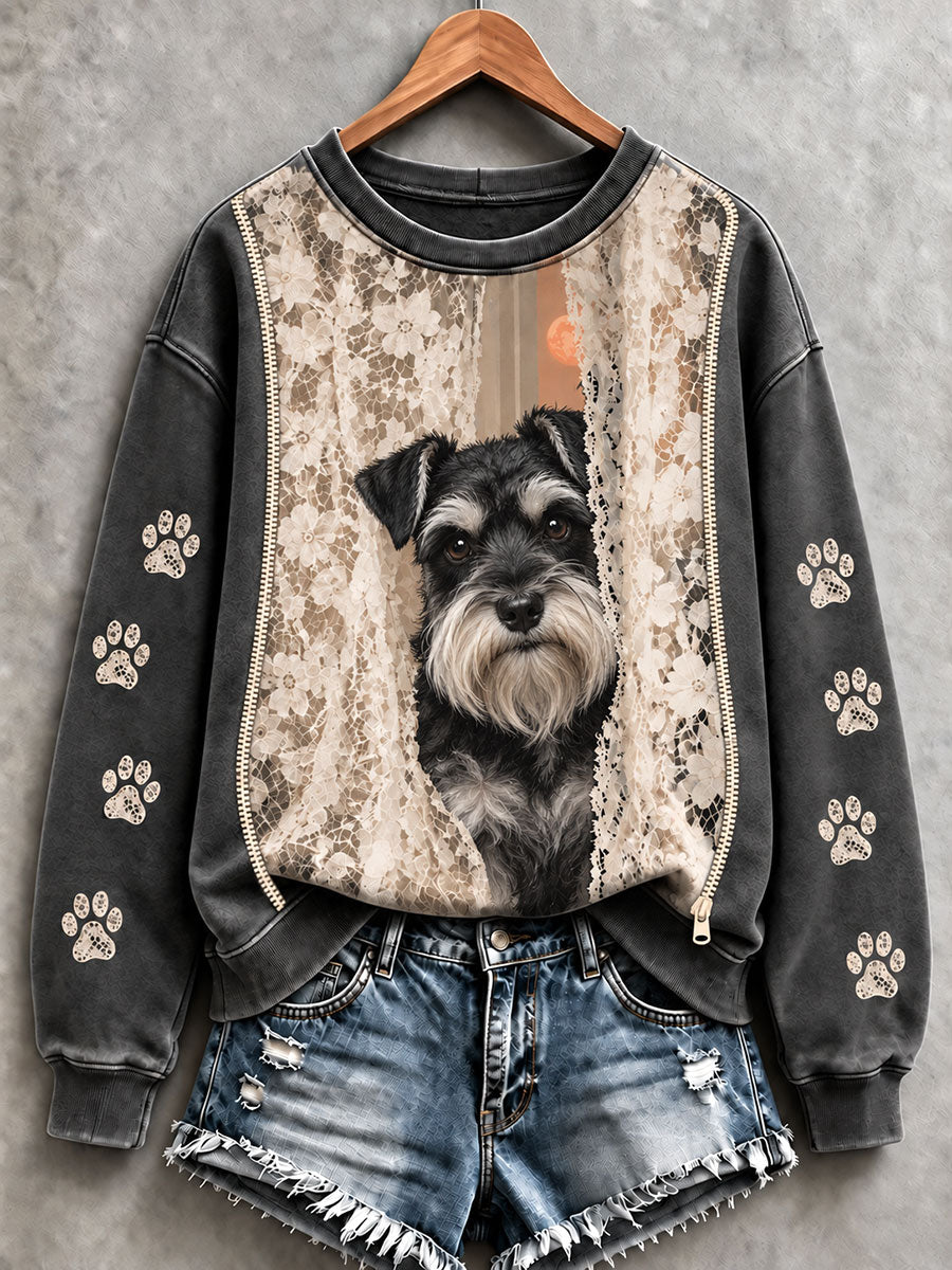 Naisten Schnauzer Sweatshirts