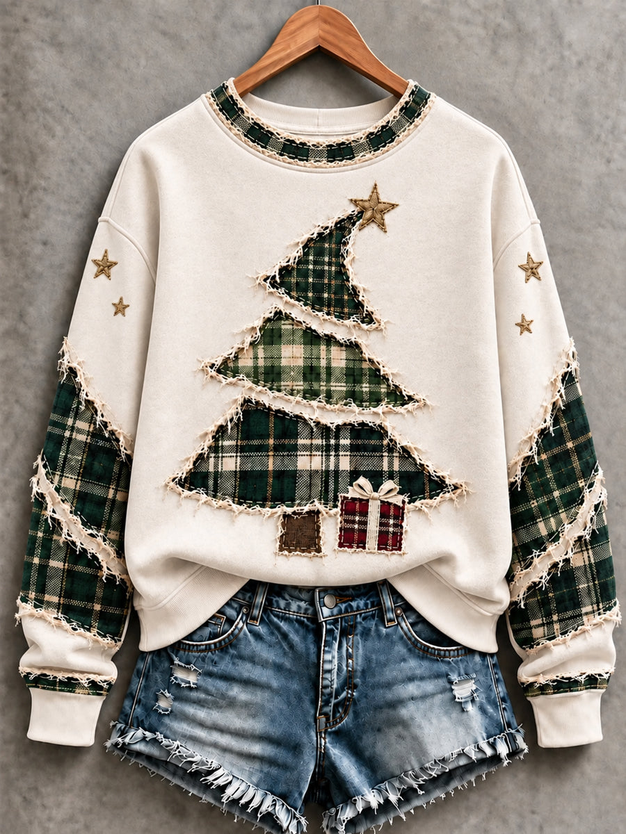 Naisten joulukuu Art Sweatshirt