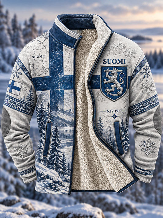 Miesten itsenäisyys päivä Komposite Fleece takki