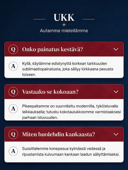 Miesten Suomen arktinen poro -elementti muistotaidepainatuksella varustettu poolopaita